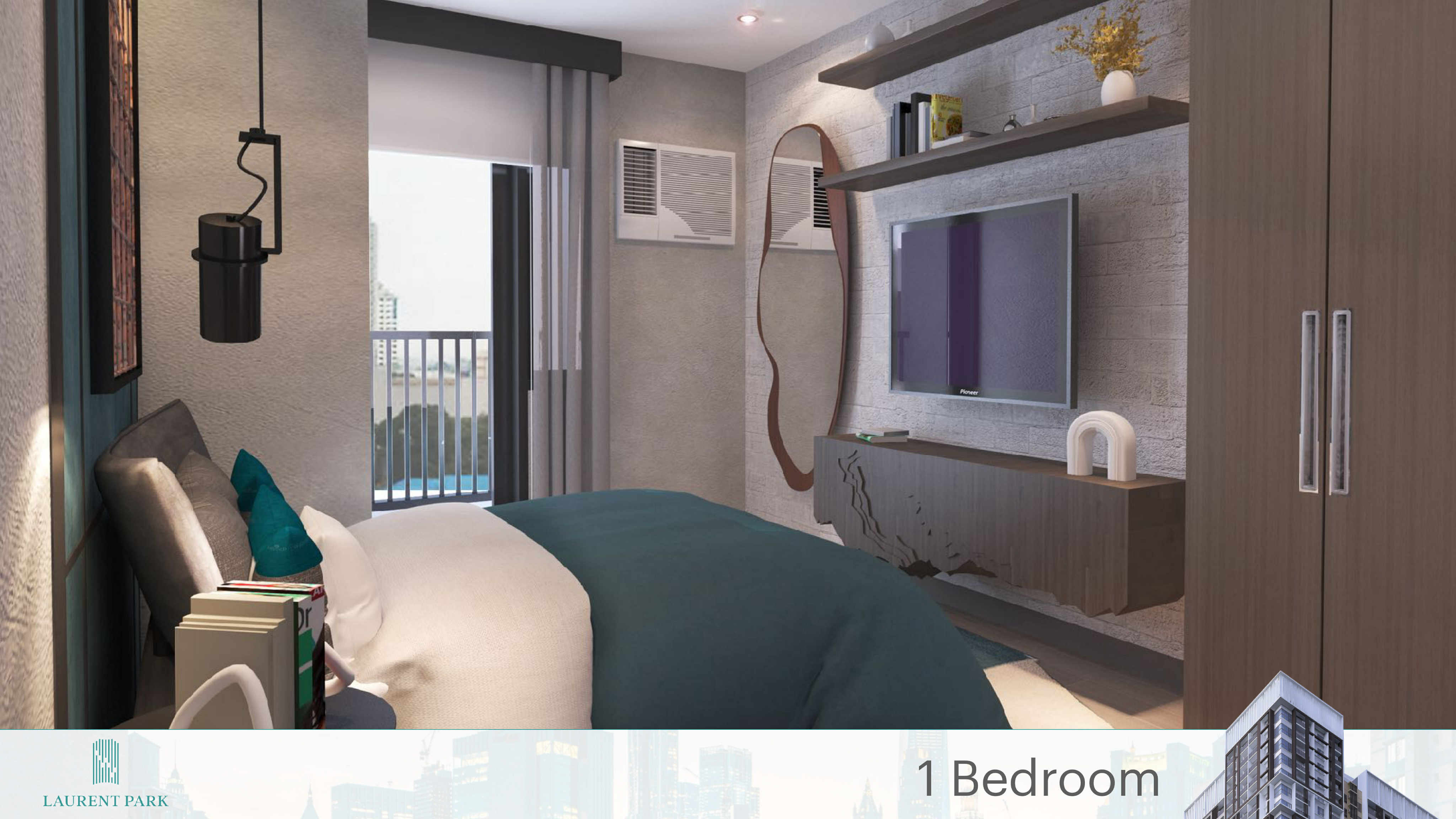 1 Bedroom w/ balcony